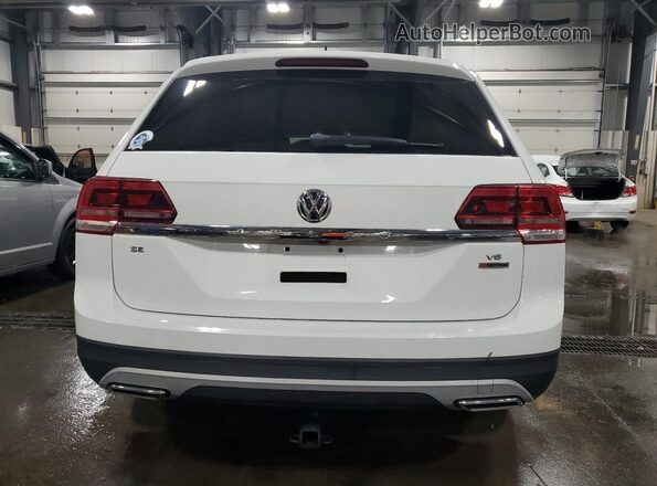 1V2KR2CA1JC506434 2018 VOLKSWAGEN ATLAS White Widok z tyłu