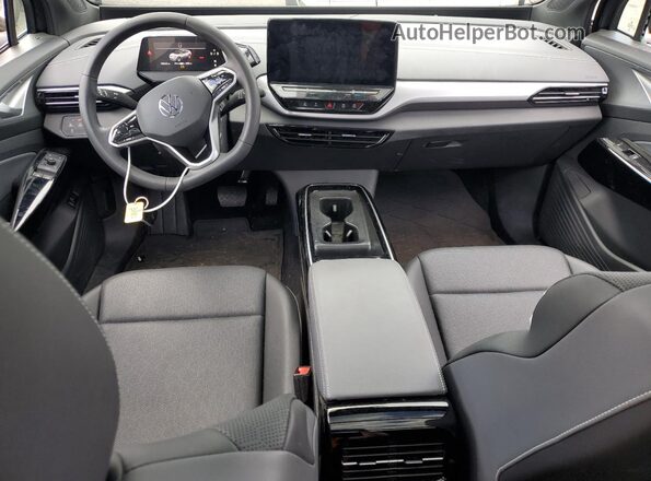 1V2VMPE82PC018945 2023 VOLKSWAGEN ID.4 Black Dashboard view