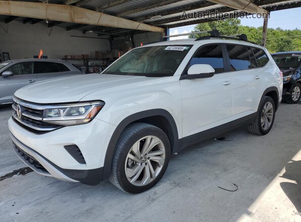 1V2WR2CA5PC506687 2023 VOLKSWAGEN ATLAS White Vista tres cuartos delantera izquierda