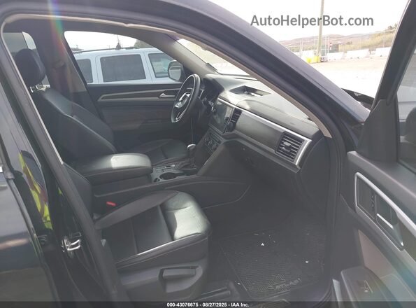 1V2WR2CAXMC595779 2021 VOLKSWAGEN ATLAS Black Սալոնի դիմացի տեսք