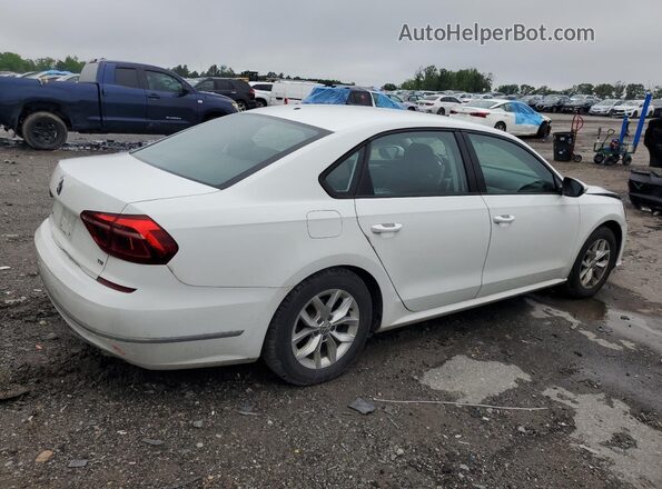 1VWAA7A39JC008632 2018 VOLKSWAGEN PASSAT Белый Задняя правая четверть