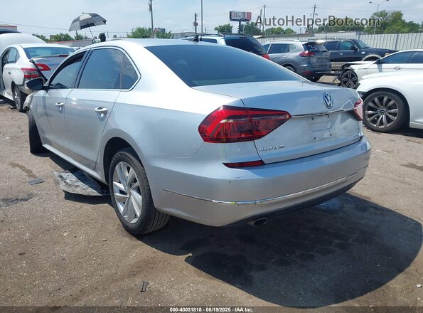1VWBA7A3XJC027288 2018 VOLKSWAGEN PASSAT Silver Rear left