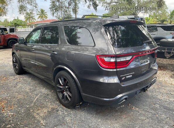 1C4SDJGJXJC231313 2018 DODGE DURANGO Gray Trasero derecho