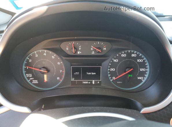 1G1ZD5ST0PF136404 2023 CHEVROLET MALIBU White Instrument cluster view