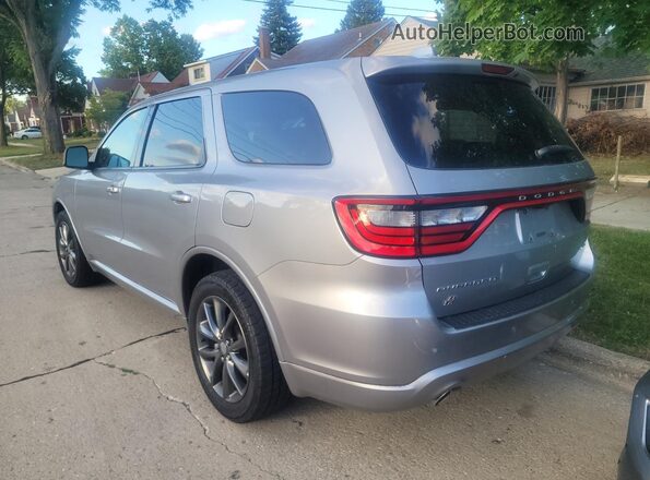 1C4RDJDG1JC401033 2018 DODGE DURANGO Silver Przód prawy