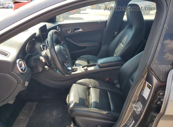 WDDSJ4GBXHN470089 2017 MERCEDES-BENZ CLA-CLASS Gray წინა პანელის ხედი