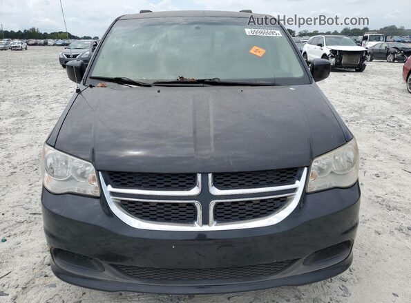 2C4RDGCGXGR202132 2016 DODGE CARAVAN Черный Вид сзади