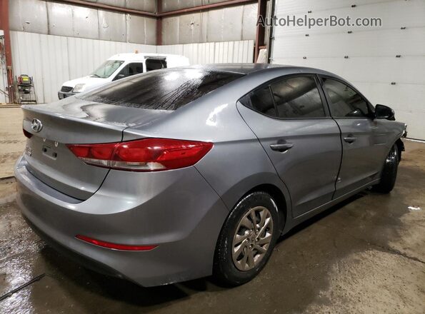 KMHD74LF9JU451423 2018 HYUNDAI ELANTRA Gray Передня права чверть