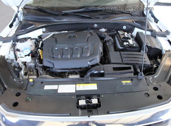 1VWSA7A37MC006922 2021 VOLKSWAGEN PASSAT White Առջևի վահանակի տեսք
