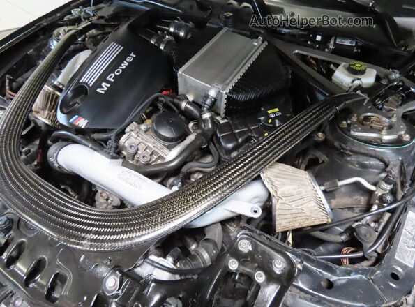WBS8M9C57G5D31217 2016 BMW M3 Black წინა პანელის ხედი