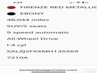 2021 Land Rover Range Rover Evoque S Red vin: SALZJ2FXXMH135XXX