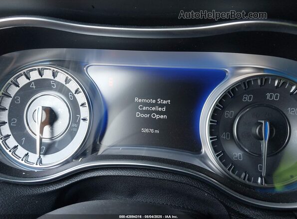 2C3CCABG4MH520485 2021 CHRYSLER 300 Gray Вид задніх сидінь