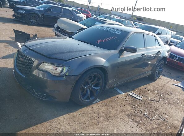 2C3CCABG4MH520485 2021 CHRYSLER 300 Gray Передня ліва чверть