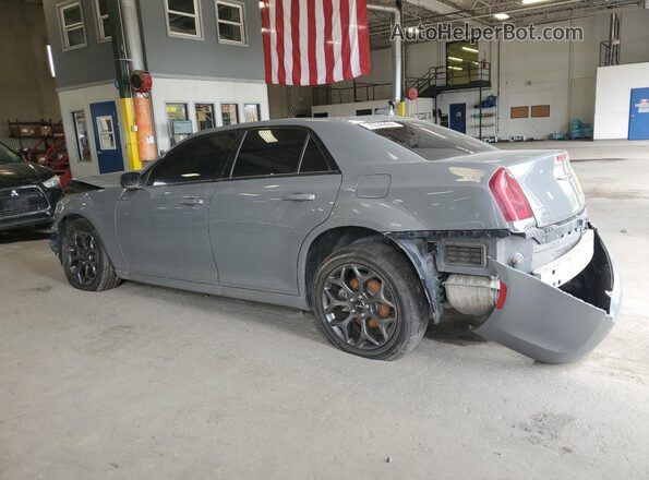 2C3CCAGG8JH149643 2018 CHRYSLER 300 Gray Rear left