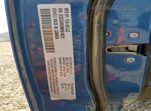 2C3CCARG9MH614013 2021 CHRYSLER 300 Синий Вид подкапотного пространства