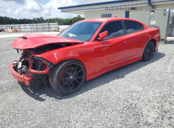 2C3CDXAT1JH284095 2018 DODGE CHARGER Red Vista tres cuartos delantera izquierda