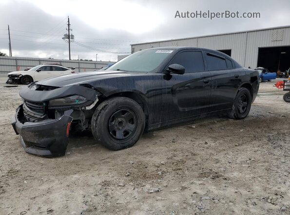 2C3CDXAT4JH282907 2018 DODGE CHARGER Black Vista tres cuartos delantera izquierda
