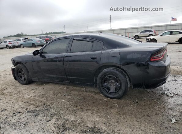 2C3CDXAT4JH282907 2018 DODGE CHARGER Black Trasero izquierdo