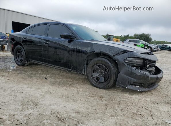 2C3CDXAT4JH282907 2018 DODGE CHARGER Black Delantero derecho