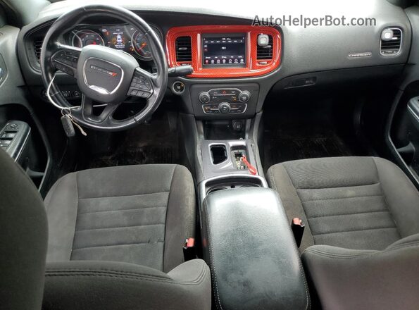 2C3CDXAT4JH282907 2018 DODGE CHARGER Black Vista del salpicadero