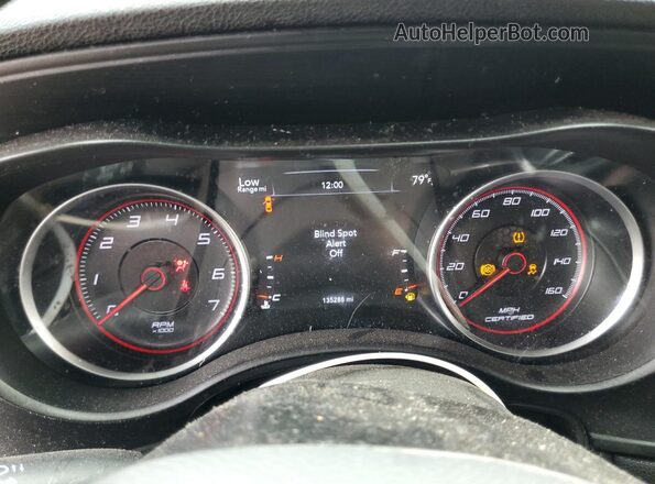 2C3CDXAT4JH282907 2018 DODGE CHARGER Black Vista del cuadro de instrumentos