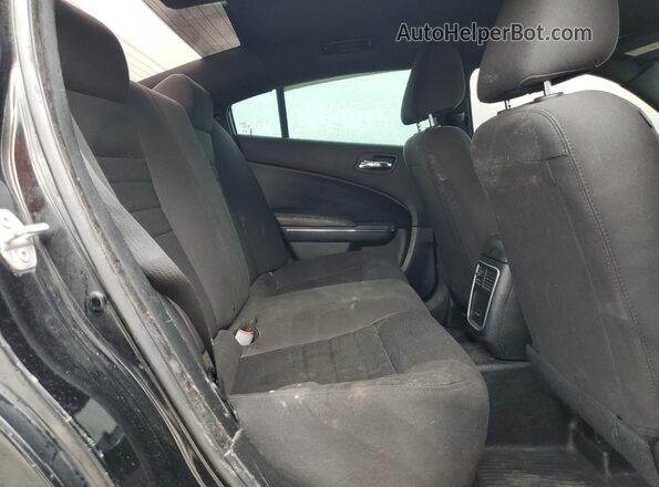 2C3CDXAT4JH282907 2018 DODGE CHARGER Black Vista de los asientos traseros