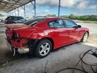 2018 Dodge Charger Sxt Red vin: 2C3CDXBG1JH196312