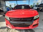2018 Dodge Charger Sxt Red vin: 2C3CDXBG1JH196312