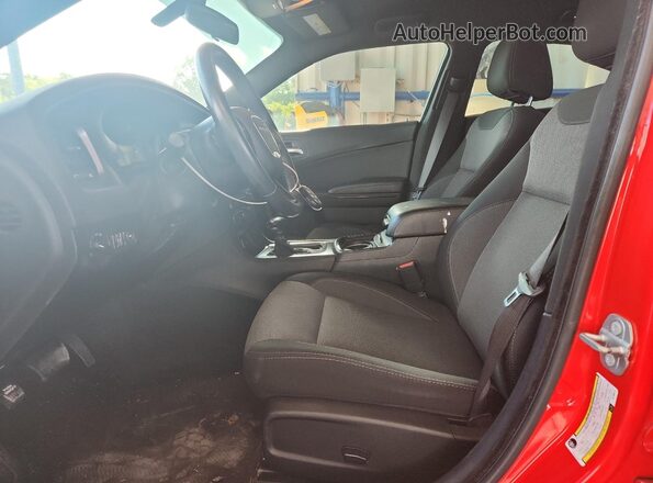 2C3CDXBG1JH196312 2018 DODGE CHARGER Red Սալոնի դիմացի տեսք