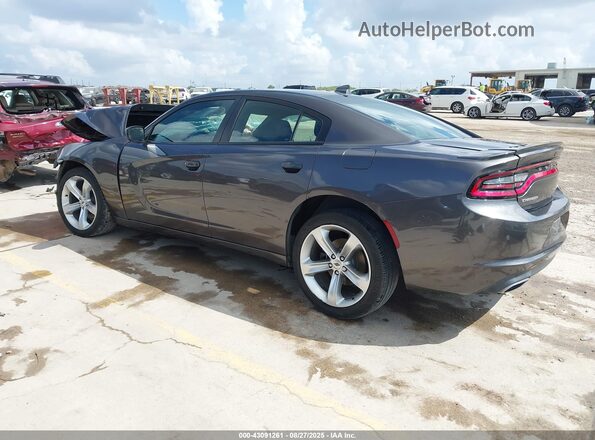 2C3CDXCT9JH188342 2018 DODGE CHARGER Gray Հետևի ձախ