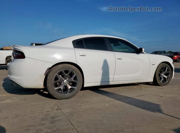 2C3CDXCTXJH273352 2018 DODGE CHARGER White Հետևի աջ