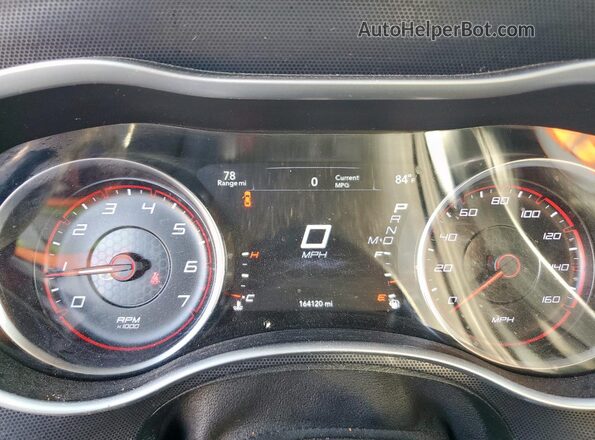 2C3CDXCTXJH273352 2018 DODGE CHARGER White Սարքավորումների վահանակի տեսք