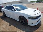 2018 Dodge Charger R/t Scat Pack Rwd White vin: 2C3CDXGJ7JH306977