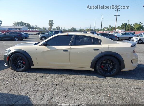 2C3CDXGJ8JH312528 2018 DODGE CHARGER Beige Панорамний вид салону 360°
