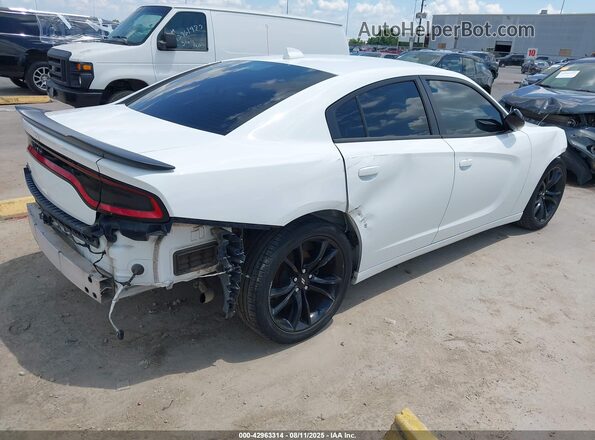 2C3CDXHG3JH174271 2018 DODGE CHARGER White უკანა მარჯვენა