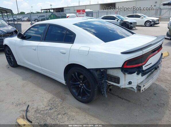 2C3CDXHG3JH174271 2018 DODGE CHARGER White უკანა მარცხენა