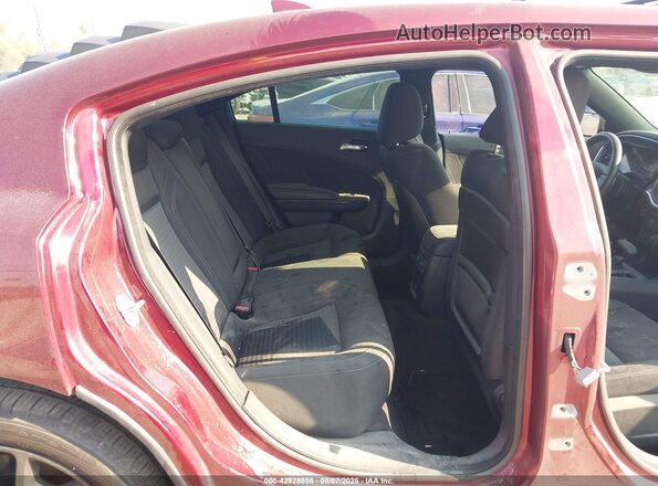 2C3CDXJG0JH307823 2018 DODGE CHARGER Красный Вид наклейки с VIN-кодом