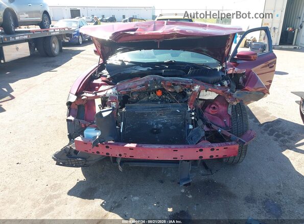 2C3CDXJG2JH126593 2018 DODGE CHARGER Red Հետևի տեսք