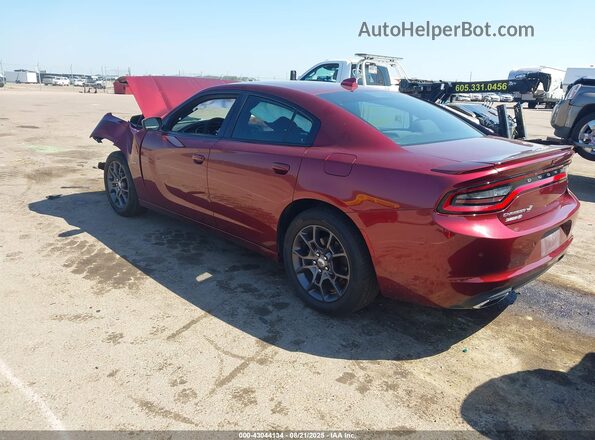 2C3CDXJG2JH126593 2018 DODGE CHARGER Red Հետևի ձախ