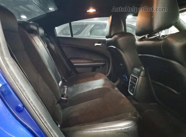 2C3CDXJG6JH231265 2018 DODGE CHARGER Blue Հետևի նստատեղերի տեսք