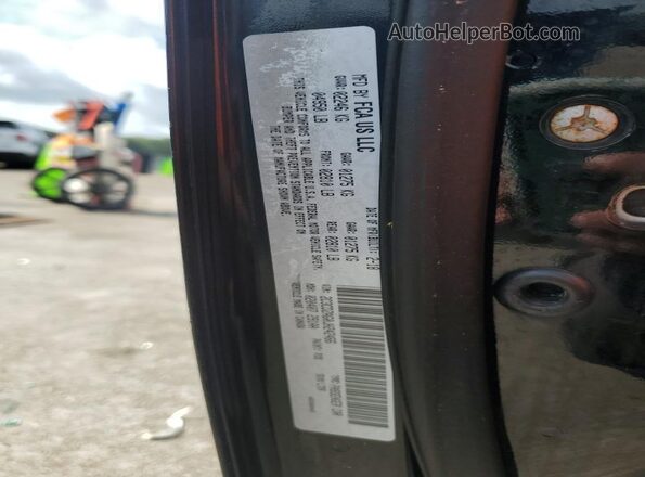 2C3CDZAG0JH242466 2018 DODGE CHALLENGER Black Widok naklejki z numerem VIN
