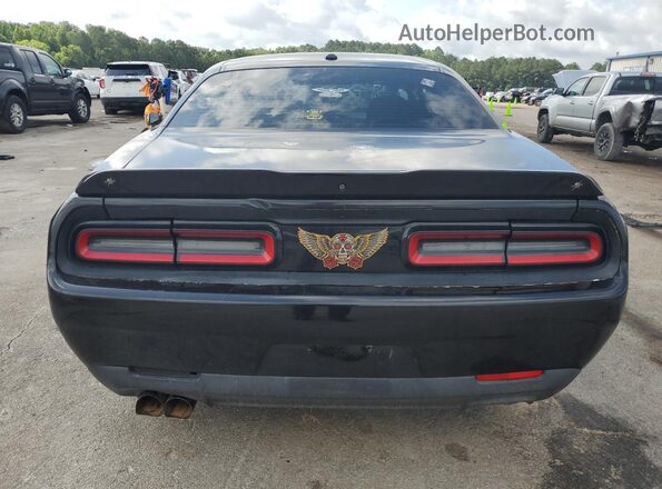 2C3CDZAG0JH242466 2018 DODGE CHALLENGER Black Widok z tyłu