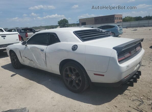 2C3CDZAG0JH259123 2018 DODGE CHALLENGER White Trasero izquierdo