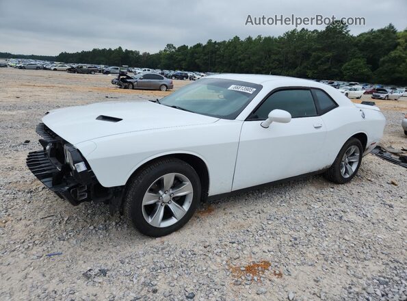 2C3CDZAG3JH270181 2018 DODGE CHALLENGER Белый Передняя левая четверть