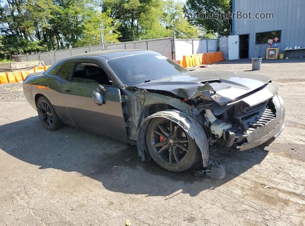 2C3CDZAG4JH199749 2018 DODGE CHALLENGER Gray Przód prawy