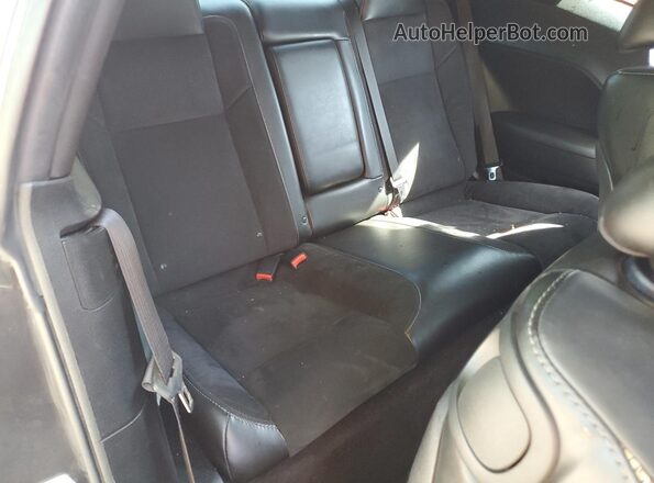 2C3CDZAG4JH199749 2018 DODGE CHALLENGER Gray Widok tylnych siedzeń