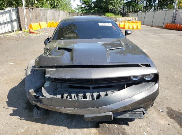 2C3CDZAG4JH199749 2018 DODGE CHALLENGER Gray Widok z przodu