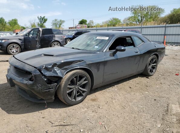 2C3CDZAG5JH309966 2018 DODGE CHALLENGER Black Vista tres cuartos delantera izquierda