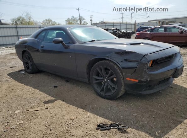 2C3CDZAG5JH309966 2018 DODGE CHALLENGER Black Delantero derecho