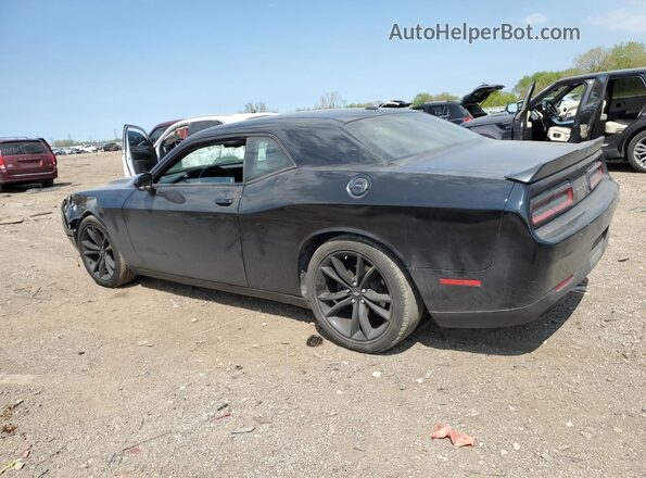 2C3CDZAG5JH309966 2018 DODGE CHALLENGER Black Trasero izquierdo